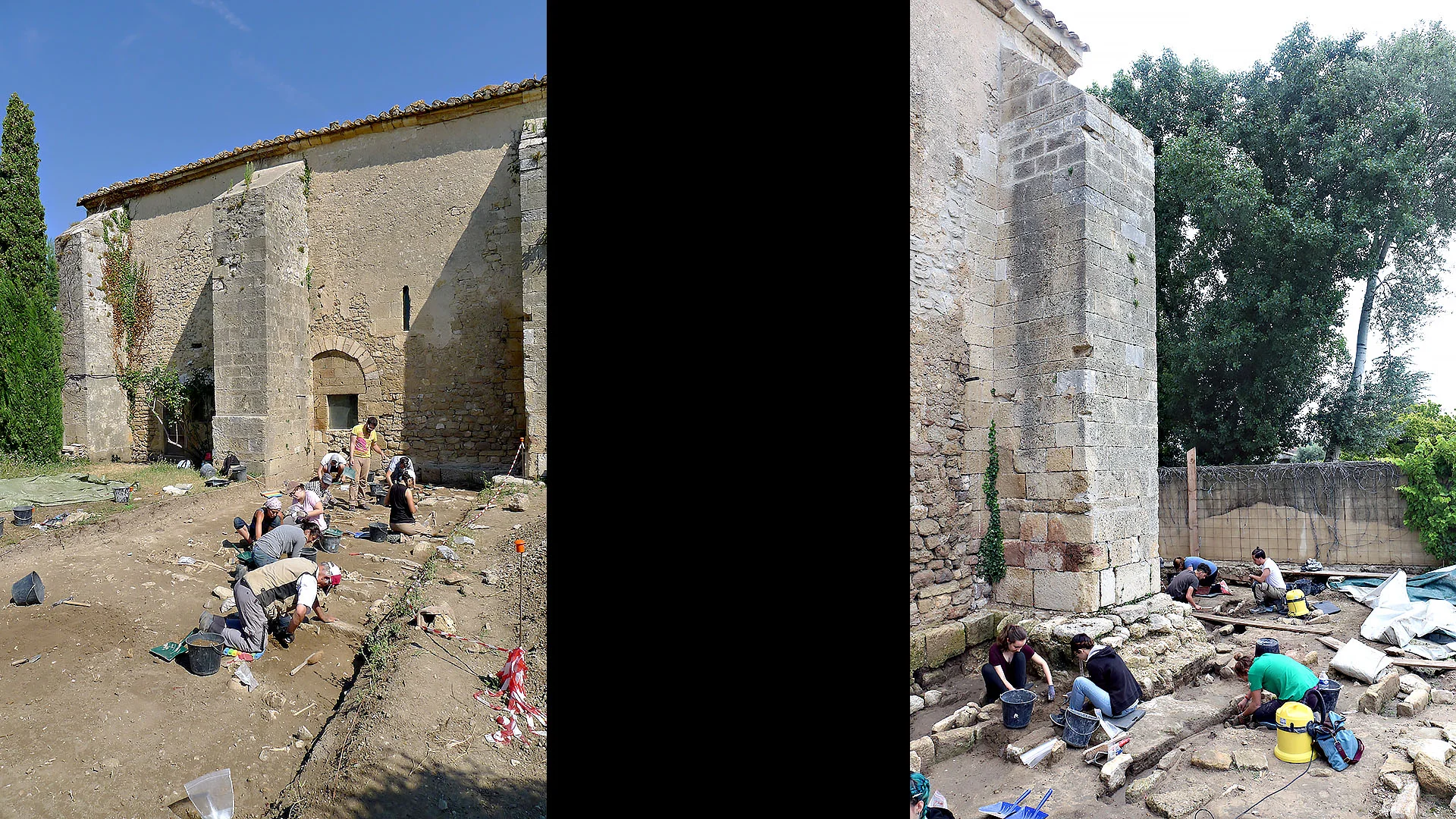 Fouilles du cimetière (2014, 2018)
