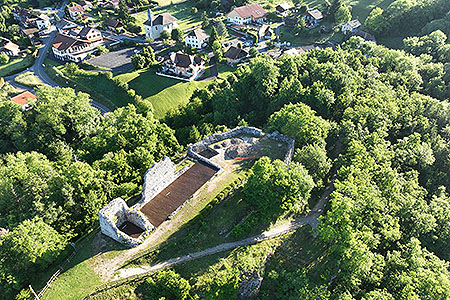 Château et bourg de Faucigny