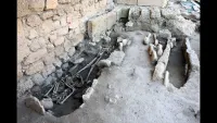 Fouille du cimetière de la chapelle (2018) 